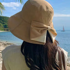 Wide-brimmed sun hat