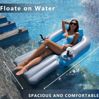 Electric inflatable water bed
