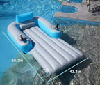 Electric inflatable water bed