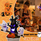 Animated Ghost on Seesaw Plug-in LED Night Light