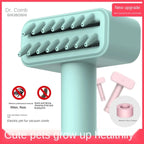 Wireless Electric Pet Comb for Flea Removal, Dog Grooming & Fur Cleaning